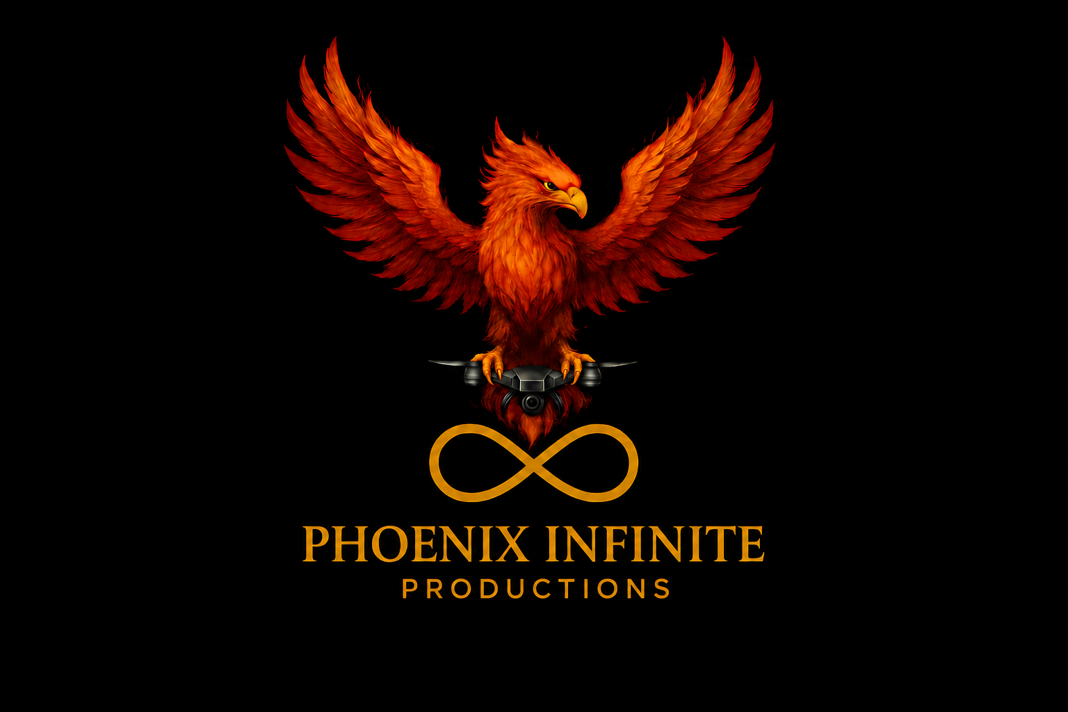 Phoenix Infinite Productions logo — California media production company